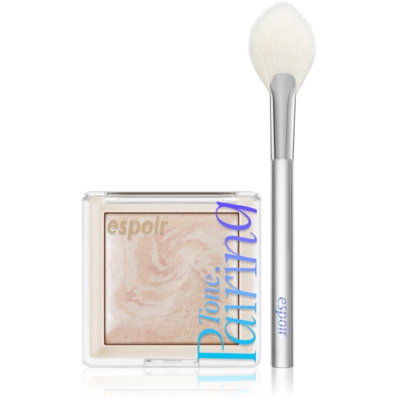 espoir Tone Pairing Highlighter озаряващ продукт за скули и околоочната зона с четка - Грим - Сравни цени от 1 магазин с безплатна доставка