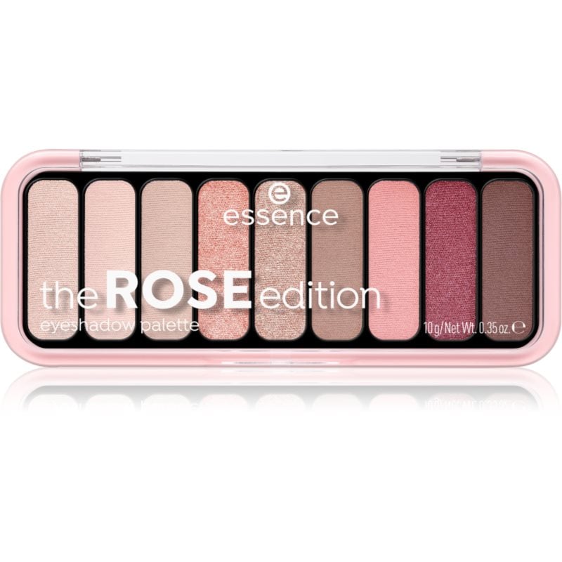 essence The Rose Edition палитра сенки за очи