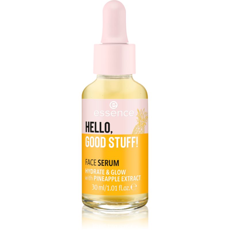 essence Essence Hello, Good Stuff! Pineapple Extract озаряващ хидратиращ серум - Унисекс парфюм 30мл - Сравни цени от 1 магазин с безплатна доставка