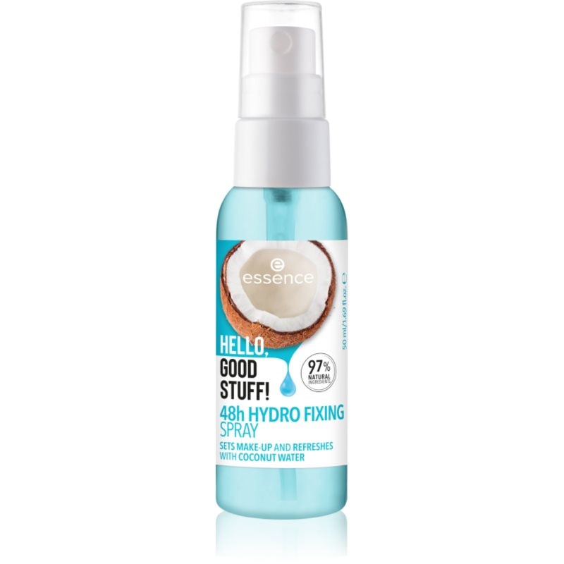 essence Hello, Good Stuff! Coconut Water спрей за фиксация - Грим - Сравни цени от 1 магазин с безплатна доставка