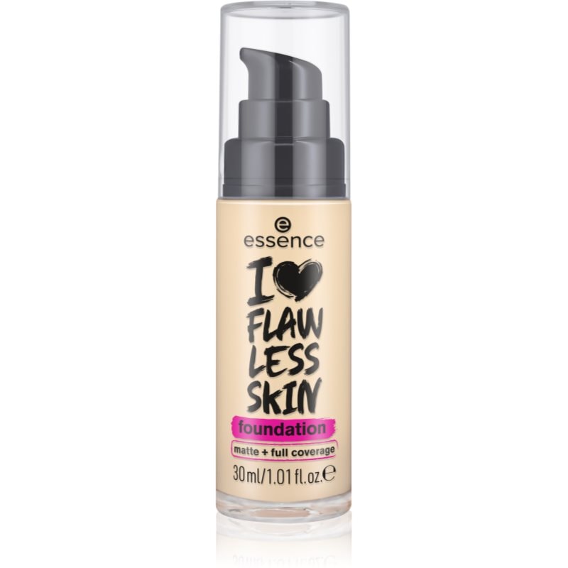 essence I LOVE FLAWLESS SKIN фон дьо тен с матиращ ефект - Грим - Сравни цени от 1 магазин с безплатна доставка