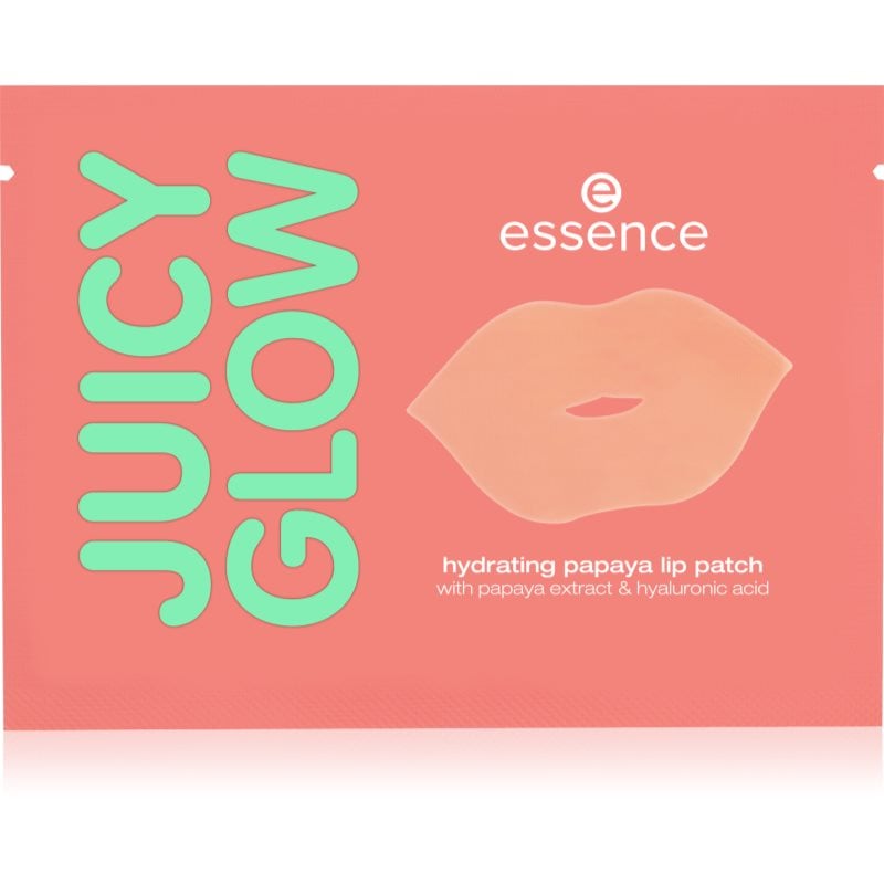 essence JUICY GLOW PAPAYA хидратираща маска за устни