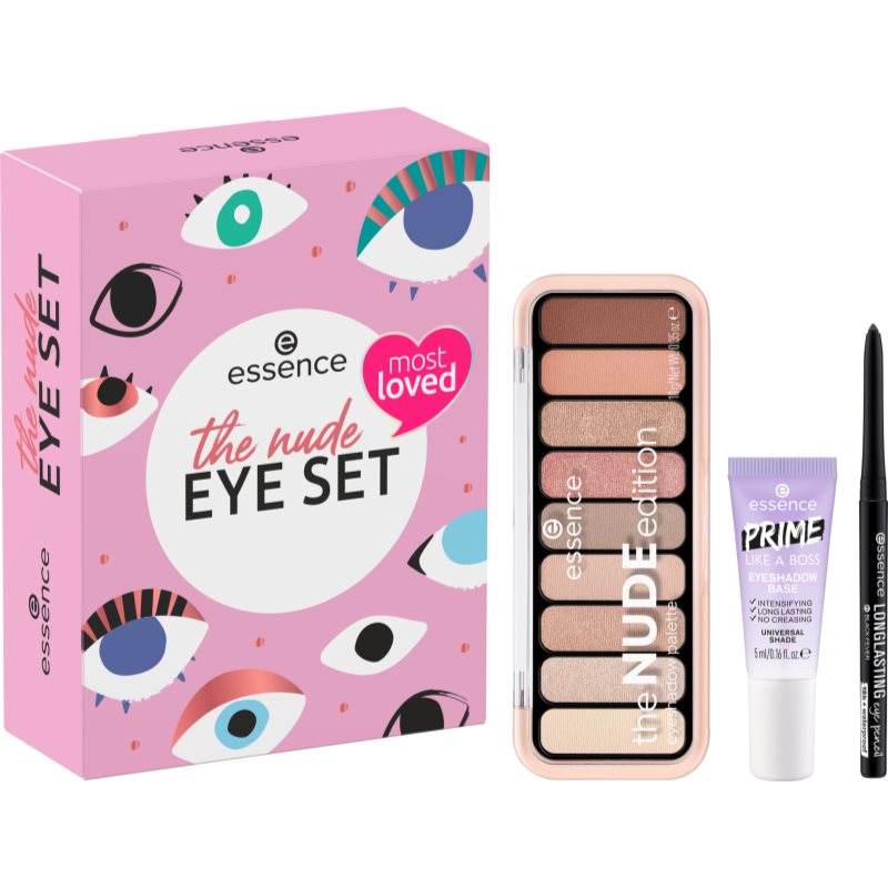 essence essence The Nude Eye Set подаръчен комплект за очи - Унисекс парфюм - Сравни цени от 1 магазин с безплатна доставка