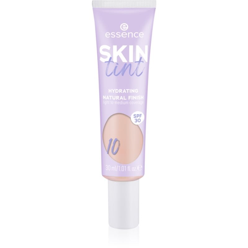 essence SKIN tint лек хидратиращ фон дьо тен SPF 30