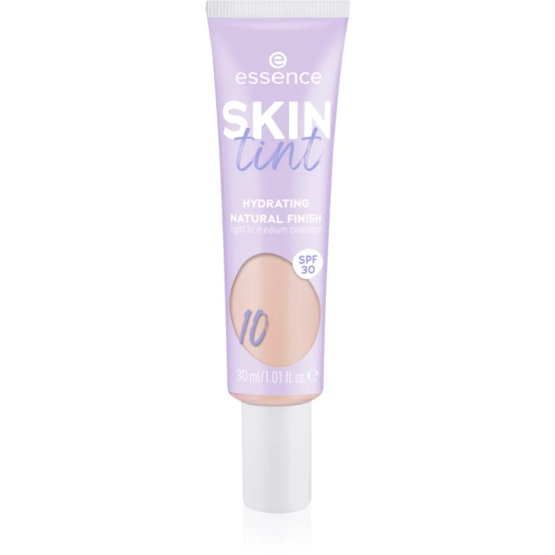 essence SKIN tint лек хидратиращ фон дьо тен SPF 30 - Грим - Сравни цени от 1 магазин с безплатна доставка