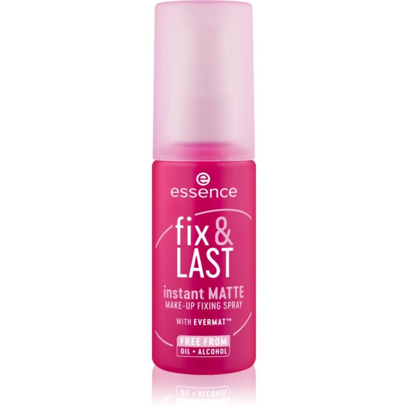 essence Fix & LAST MATTE матиращ и фиксиращ спрей върху фон дьо тен - Грим - Сравни цени от 1 магазин с безплатна доставка