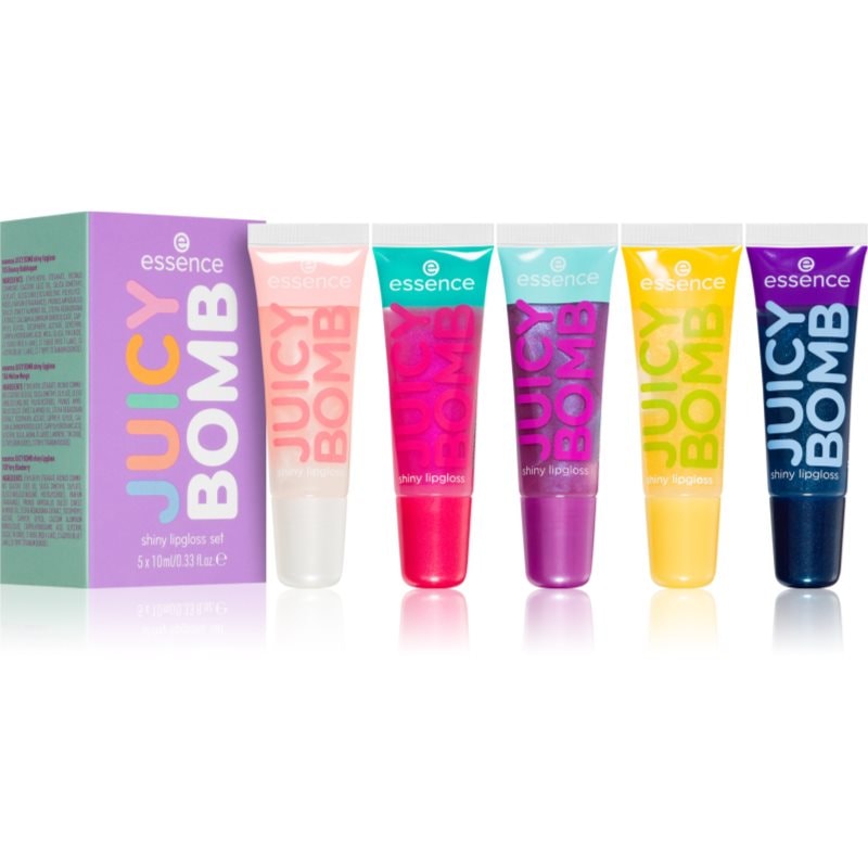 essence Juicy Bomb подаръчен комплект за устни Sweet & Glossy! - Комплект - Сравни цени от 1 магазин с безплатна доставка