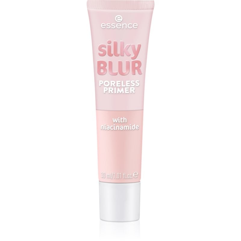 essence silky BLUR основа за минимизиране на порите с ниацинамид