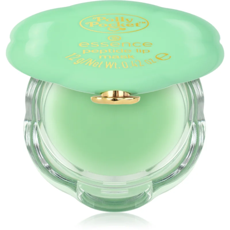essence Polly Pocket хидратираща маска за устни с пептиди 01 So Much Cute