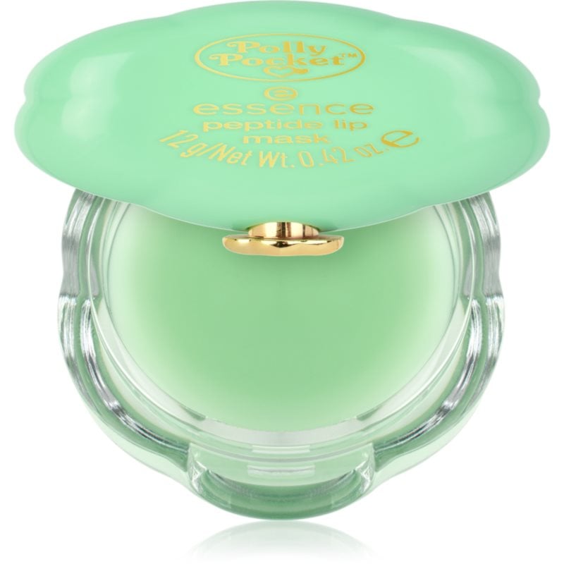 essence Polly Pocket хидратираща маска за устни с пептиди 01 So Much Cute