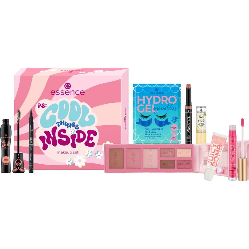 essence PS: cool things inside makeup set подаръчен комплект за жени