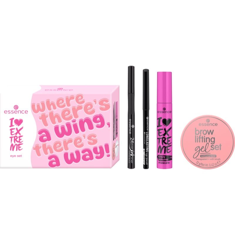 essence I LOVE EXTREME комплект декоративна козметика за очи