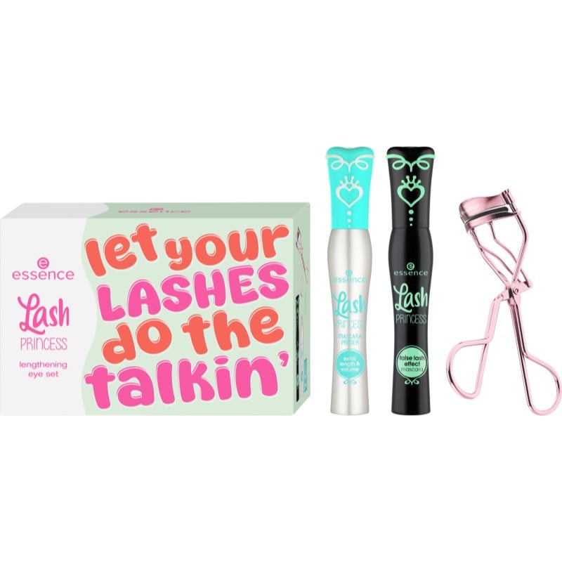 essence Lash PRINCESS lengthening eye set комплект за мигли - Комплект - Сравни цени от 1 магазин с безплатна доставка