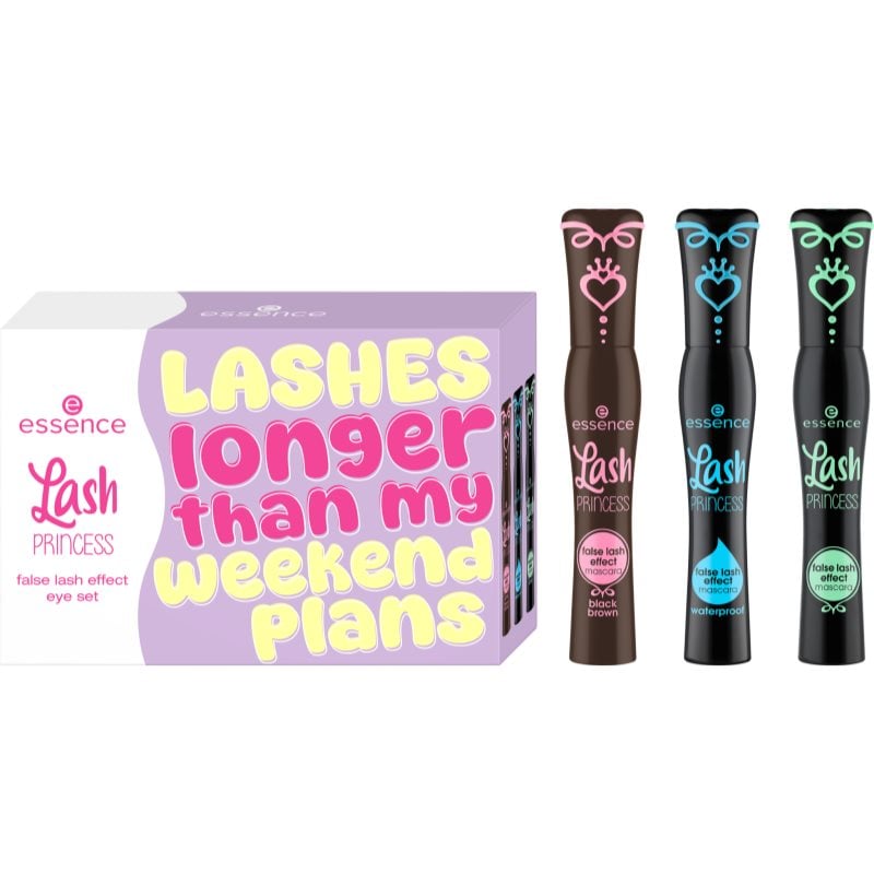 essence Lash PRINCESS false lash effect eye set комплект спирали за ефект на изкуствени мигли