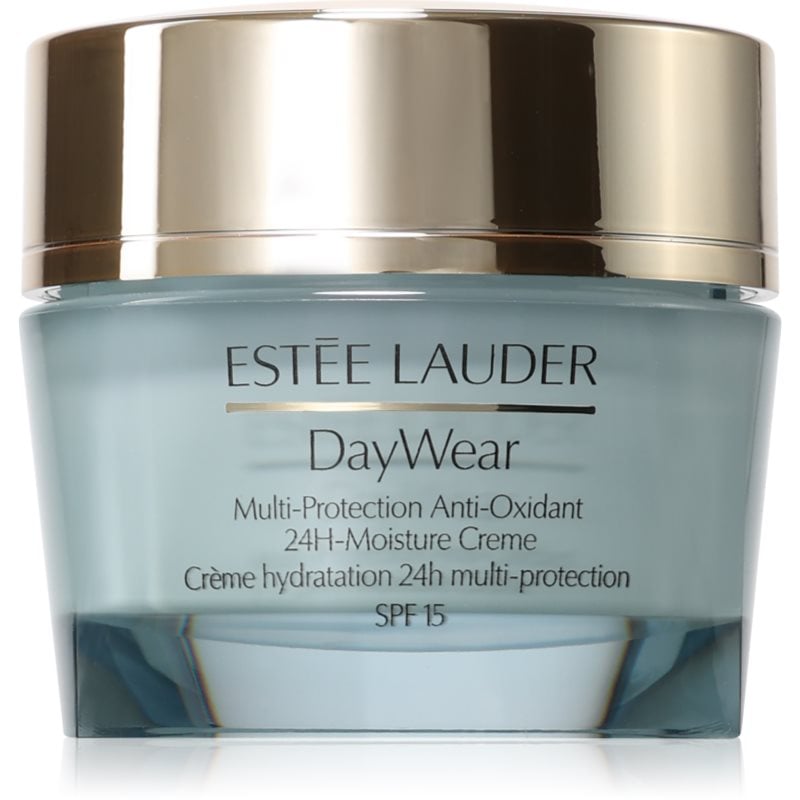 Estée Lauder DayWear Multi-Protection Anti-Oxidant 24H-Moisture Creme дневен предпазващ крем за суха кожа SPF 15