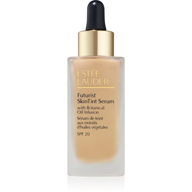 Estée Lauder Futurist SkinTint Serum Foundation With Botanical Oil Infusion SPF 20 Серум фон дьо тен SPF 20 цвят 1N2 Ecru