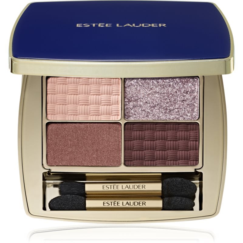 Estée Lauder Pure Color The Essential Eyeshadow Quad палитра сенки за очи с апликатор