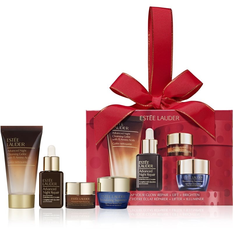 Estée Lauder Holiday Unwrap Your Glow подаръчен комплект против бръчки - Комплект - Сравни цени от 1 магазин с безплатна доставка