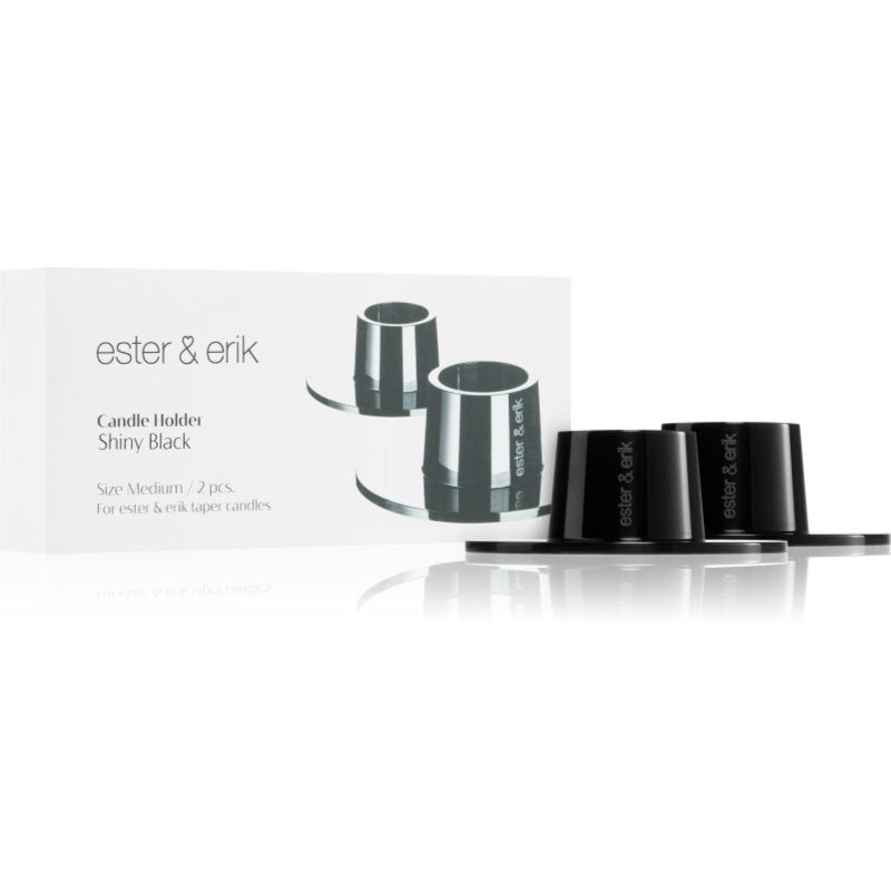 ester & erik accessories shiny black свещник - Аромат - Сравни цени от 1 магазин с безплатна доставка