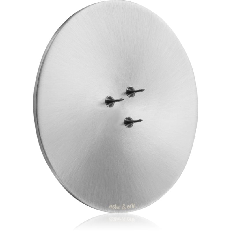 ester & erik accessories candle plates свещник за ароматна свещ matt silver 9 см - Аромат - Сравни цени от 1 магазин с безплатна доставка