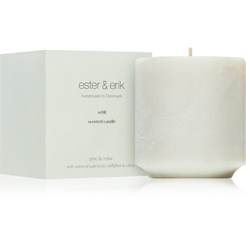 ester & erik ester & erik pine & cedar ароматна свещ пълнител 220 гр. - Унисекс парфюм 220мл - Сравни цени от 1 магазин с безплатна доставка