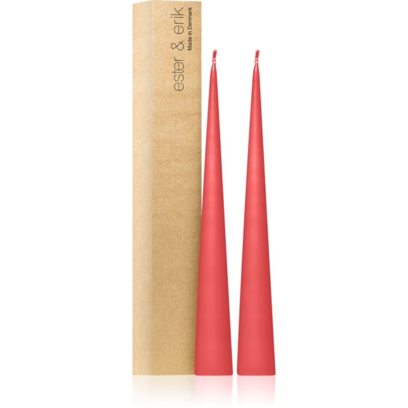 ester & erik cone candles coral reef (no. 26) свещ 2x37 см - Аромат - Сравни цени от 1 магазин с безплатна доставка