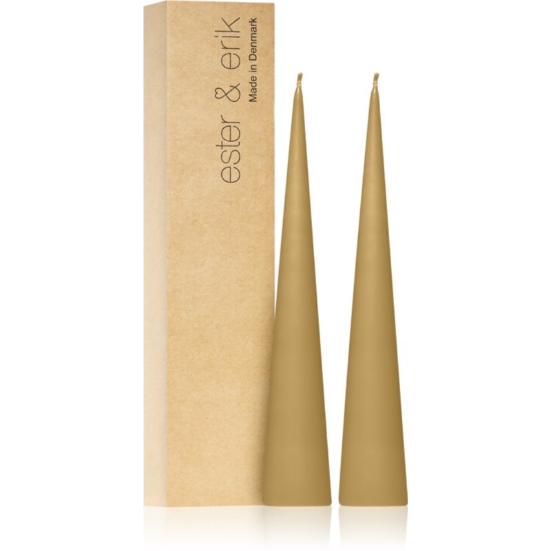 ester & erik cone candles sunglow (no. 04) свещ 2x25 см - Аромат - Сравни цени от 1 магазин с безплатна доставка
