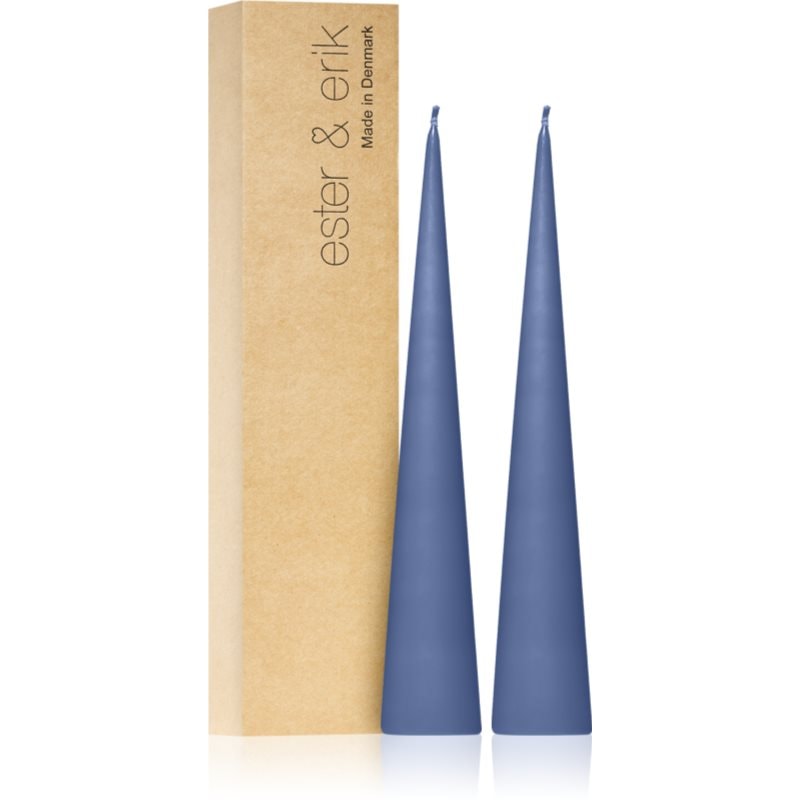 ester & erik cone candles icy lavender (no. 05) свещ 2x25 см - Аромат - Сравни цени от 1 магазин с безплатна доставка