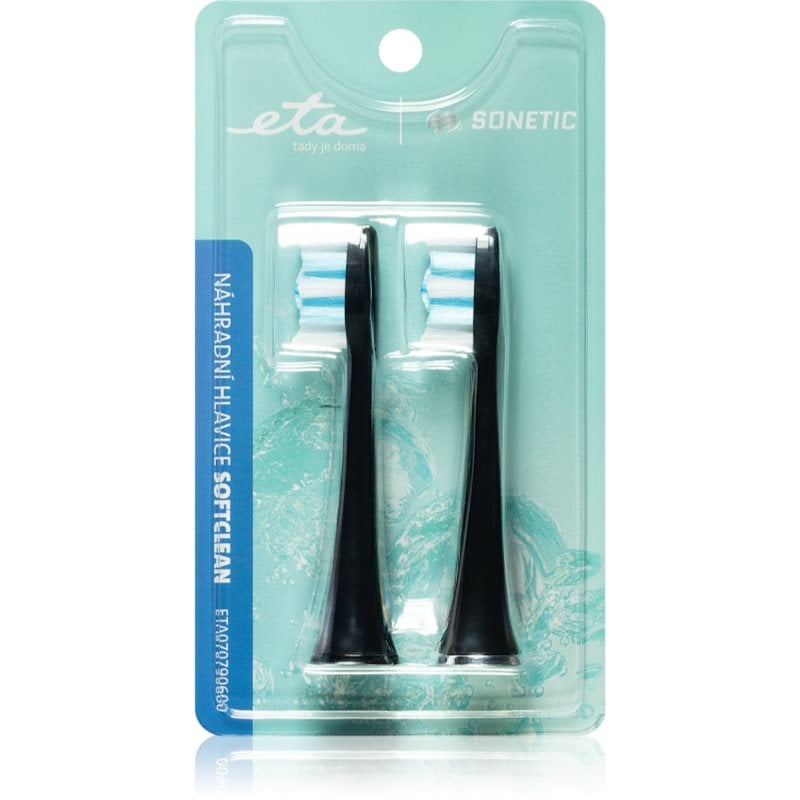 ETA Sonetic Soft Clean 0707 90600 резервни глави за четка за зъби for ETA370790010, ETA770790000