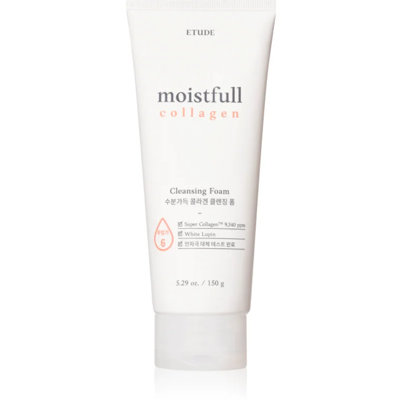 ETUDE Moistfull Collagen нежна почистваща пяна с хидратиращ ефект - Грижа за лице - Сравни цени от 1 магазин с безплатна доставка