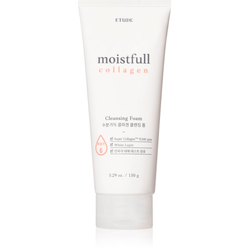 ETUDE Moistfull Collagen нежна почистваща пяна с хидратиращ ефект - Грижа за лице - Сравни цени от 1 магазин с безплатна доставка
