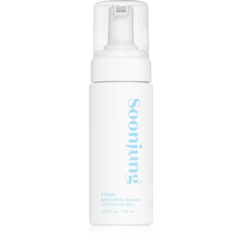 ETUDE SoonJung pH 6.5 Whip Cleanser нежна почистваща пяна за чувствителна и раздразнена кожа