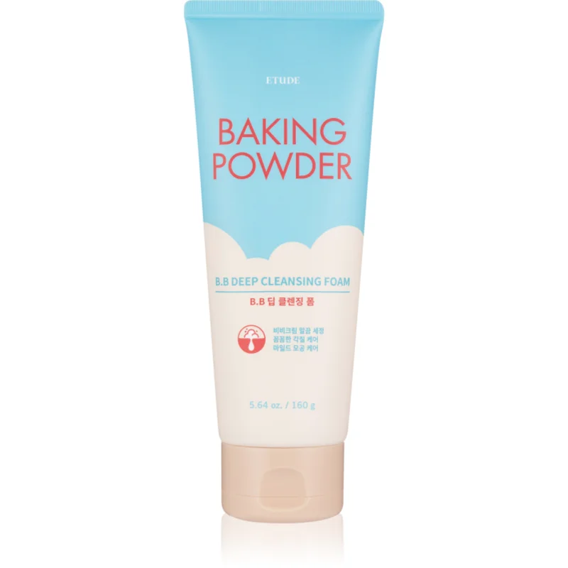 ETUDE Baking Powder дълко почистваща пяна-крем с пилинг ефект