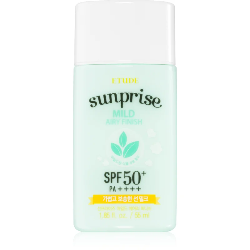 ETUDE Sunprise Mild Airy Finish минерален защитен флуид за лице SPF 50+ - Грижа за тяло - Сравни цени от 1 магазин с безплатна доставка