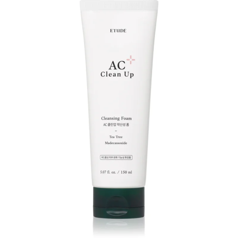ETUDE AC Clean Up Cleansing Foam почистваща пяна за проблемна кожа, акне - Грижа за лице - Сравни цени от 1 магазин с безплатна доставка