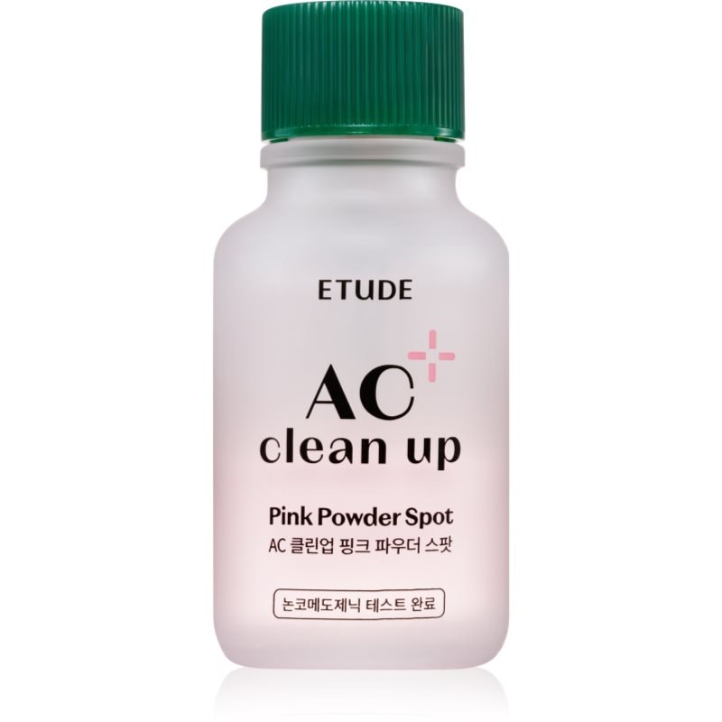ETUDE AC Clean Up Pink Powder Spot локална грижа против акне с успокояващ ефект - Грижа за лице - Сравни цени от 1 магазин с безплатна доставка
