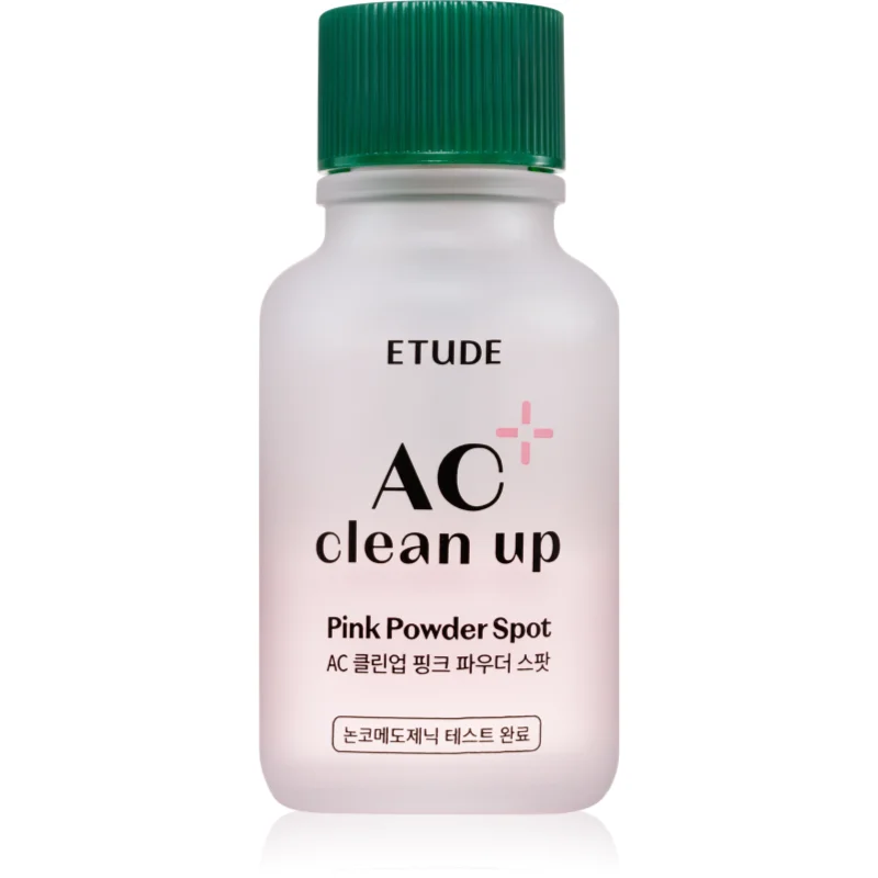 ETUDE AC Clean Up Pink Powder Spot локална грижа против акне с успокояващ ефект - Грижа за лице - Сравни цени от 1 магазин с безплатна доставка