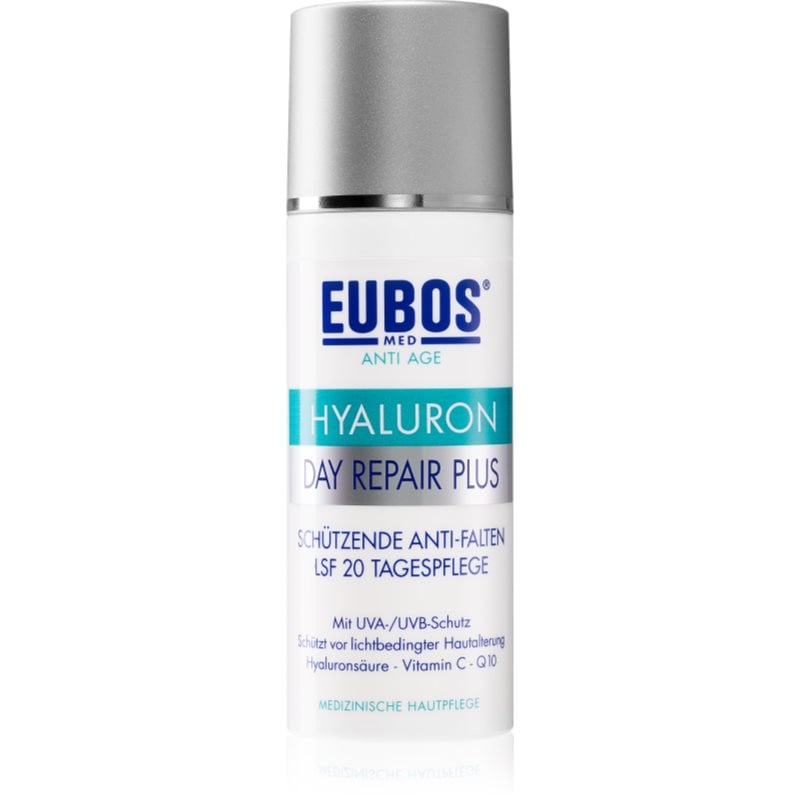 Eubos Hyaluron защитен крем против стареене на кожата SPF 20