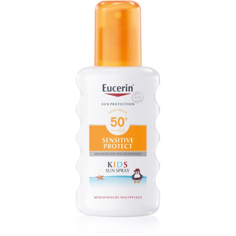 Eucerin Sun Kids защитен спрей за деца SPF 50+ - Грижа за тяло - Сравни цени от 1 магазин с безплатна доставка