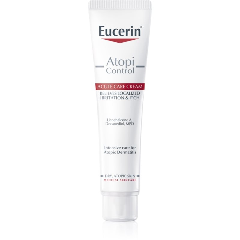 Eucerin AtopiControl Acute крем за суха и сърбяща кожа - Грижа за лице - Сравни цени от 1 магазин с безплатна доставка