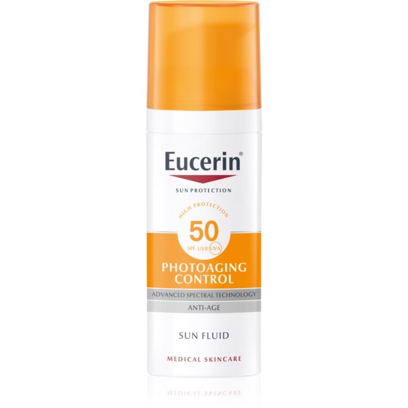 Eucerin Sun Photoaging Control защитна емулсия против бръчки SPF 50 - Грижа за тяло - Сравни цени от 1 магазин с безплатна доставка