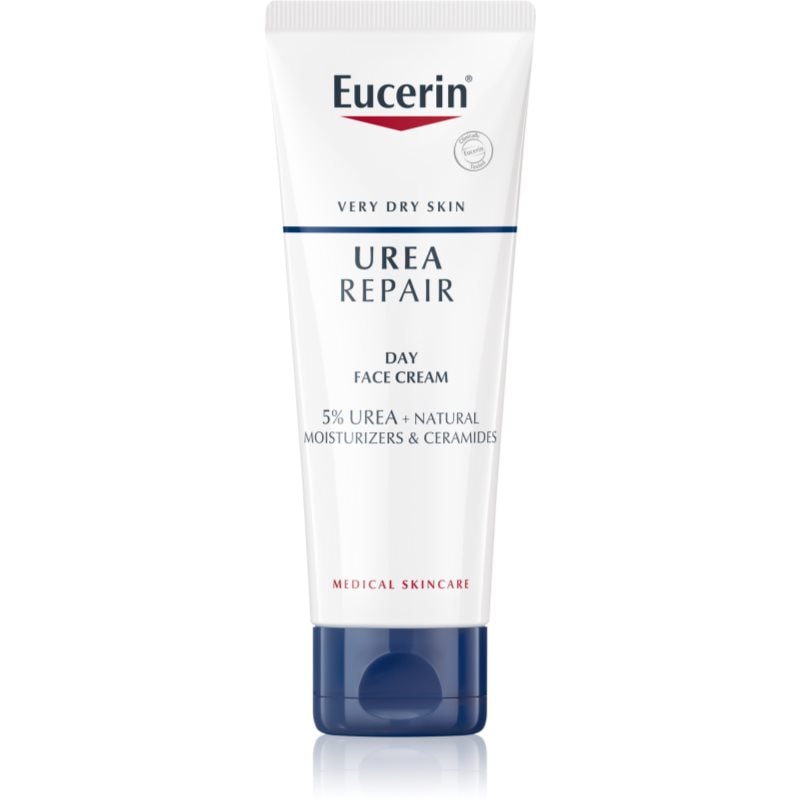 Eucerin UreaRepair Day Cream дневен крем за лице без парфюм - Грижа за лице - Сравни цени от 1 магазин с безплатна доставка