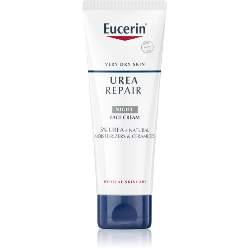 Eucerin UreaRepair Night Cream нощен крем за лице, врат и деколкте без парфюм - Грижа за лице - Сравни цени от 1 магазин с безплатна доставка