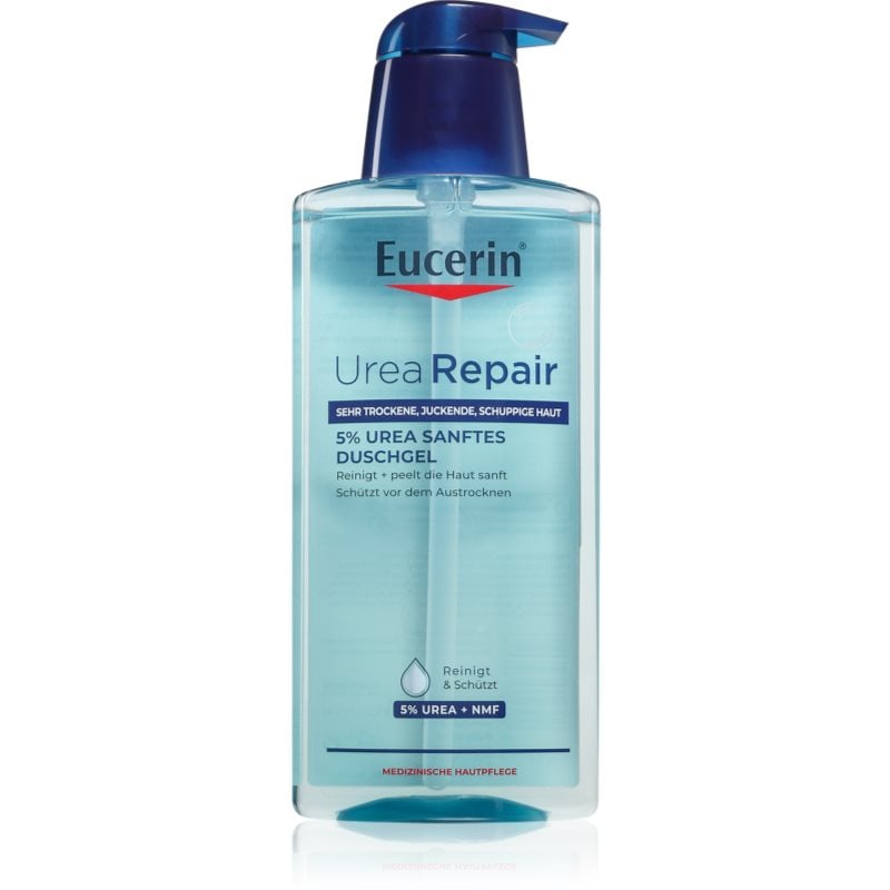Eucerin UreaRepair 5% Urea Gentle Shower Gel душ гел за суха и раздразнена кожа