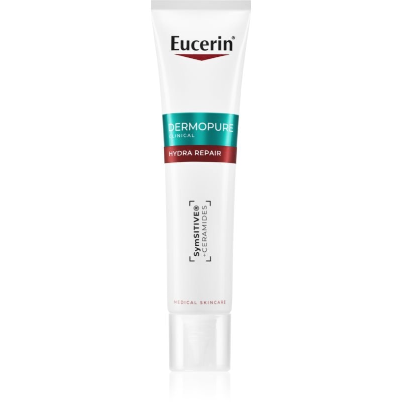 Eucerin Eucerin DermoPure Clinical Hydra Repair възстановяващ крем за мазна кожа склонна към акне - Унисекс парфюм 40мл - Сравни цени от 1 магазин с безплатна доставка
