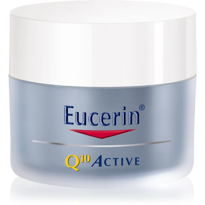 Eucerin Q10 Active регенериращ нощен крем против бръчки - Грижа за лице - Сравни цени от 1 магазин с безплатна доставка