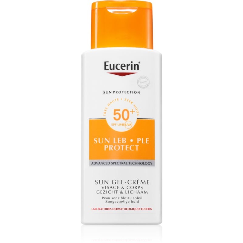 Eucerin Eucerin Sun Allergy Protect защитен крем-гел за слънчеви бани против слънчеви алергии SPF 50 - Унисекс парфюм 150мл - Сравни цени от 1 магазин с безплатна доставка