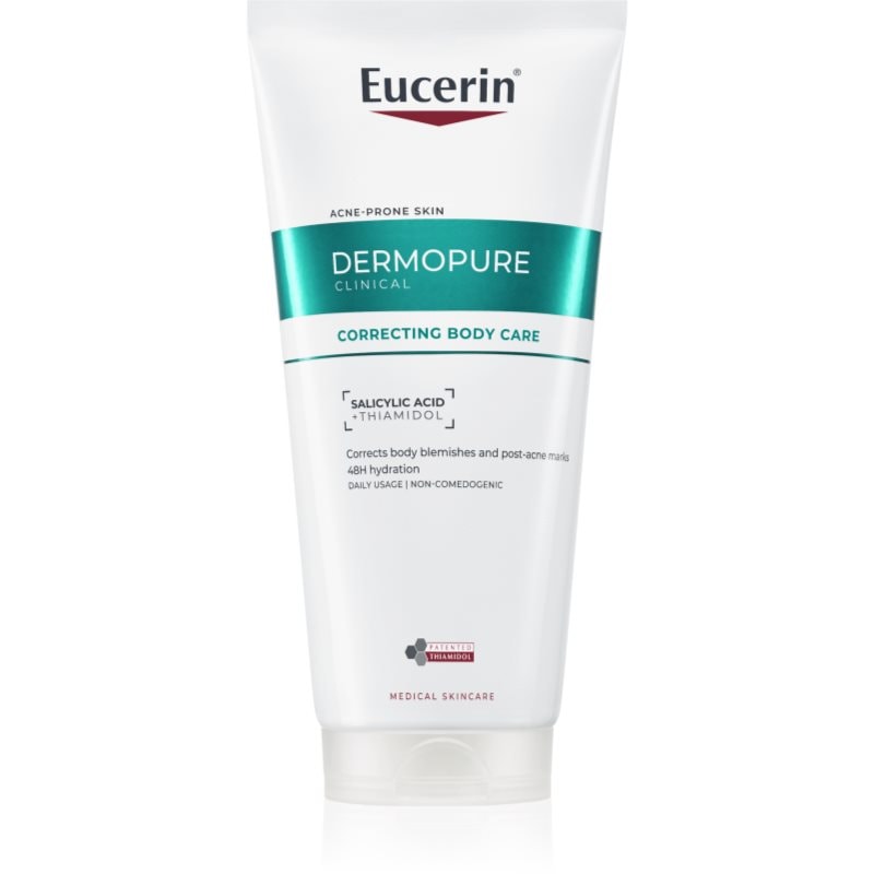 Eucerin DermoPure Clinical Correcting Body Care крем за тяло против несъвършенствата на акнозна кожа - Грижа за тяло - Сравни цени от 1 магазин с безплатна доставка