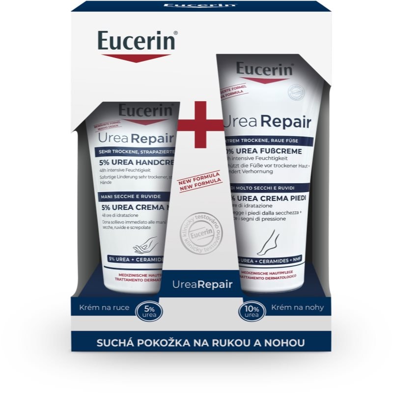 Eucerin Eucerin UreaRepair подаръчен комплект за ръце и крака - Унисекс парфюм - Сравни цени от 1 магазин с безплатна доставка
