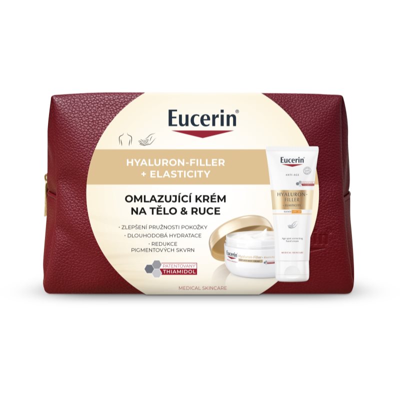 Eucerin Hyaluron-Filler + Elasticity подаръчен комплект за жени - Комплект - Сравни цени от 1 магазин с безплатна доставка